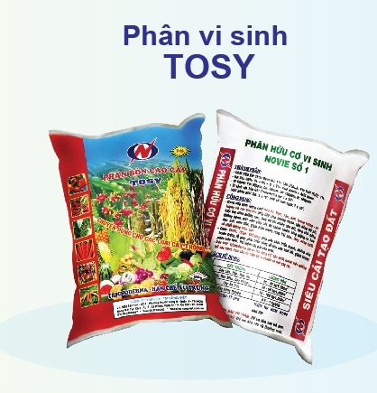 Phân vi sinh TOSY - Công Ty TNHH Sản Xuất - Thương Mại Nông Việt